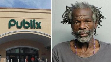 violento arresto a desamparado que robo un pedazo de pollo en supermercado de miami
