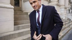 Todd Blanche, abogado del entonces presidente electo Donald Trump, frente a los tribunales el 7 de enero del 2025 en Nueva York. (AP foto/Julia Demaree Nikhinson)