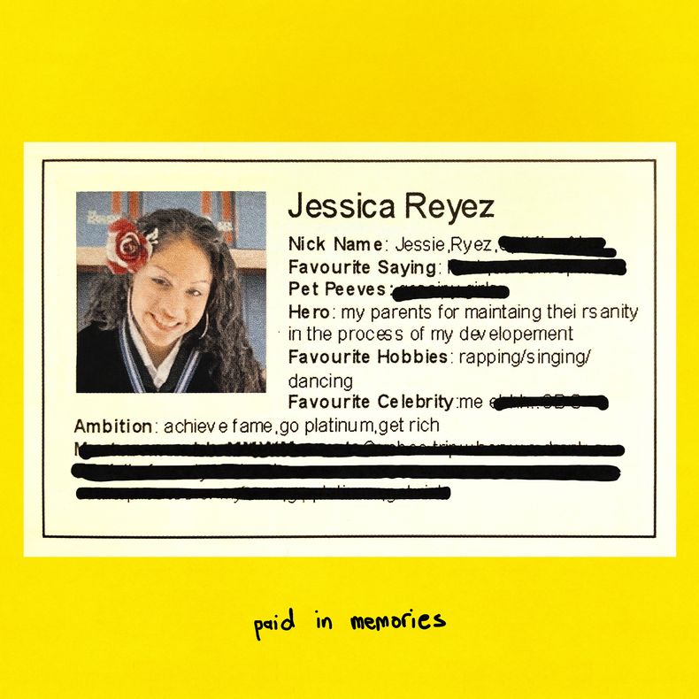 Esta portada proporcionada por Island Records muestra Paid in Memories by Jessie Reyez. (Island Records via AP)
