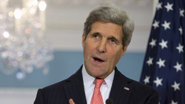 John Kerry, secretario de Estado.