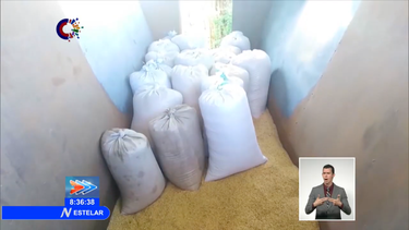 policia ocupa 44 000 libras de arroz en las tunas
