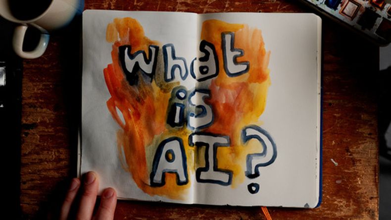 Esta imagen publicada por Focus Features muestra una escena de The AI Doc: Or How I Became an Apocaloptimist. (Focus Features via AP)