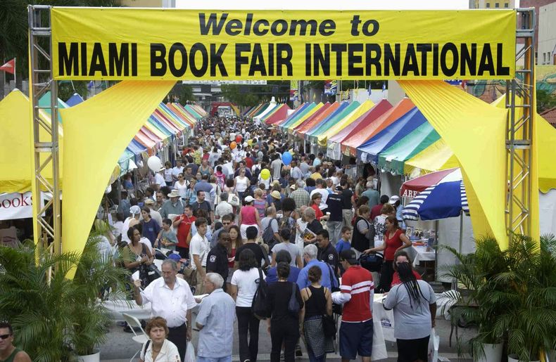 La Feria Internacional del Libro en Miami celebra su 30mo. aniversario.