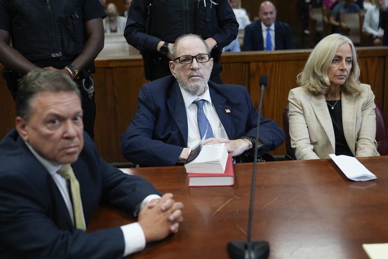 Harvey Weinstein comparece ante un tribunal penal de Nueva York el miércoles 18 de septiembre de 2024.