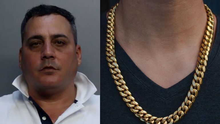 Acusan a cubano de Hialeah de empeñar 17 cadenas de oro falsas