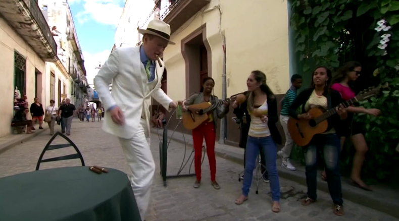 Conan OBrien en Cuba