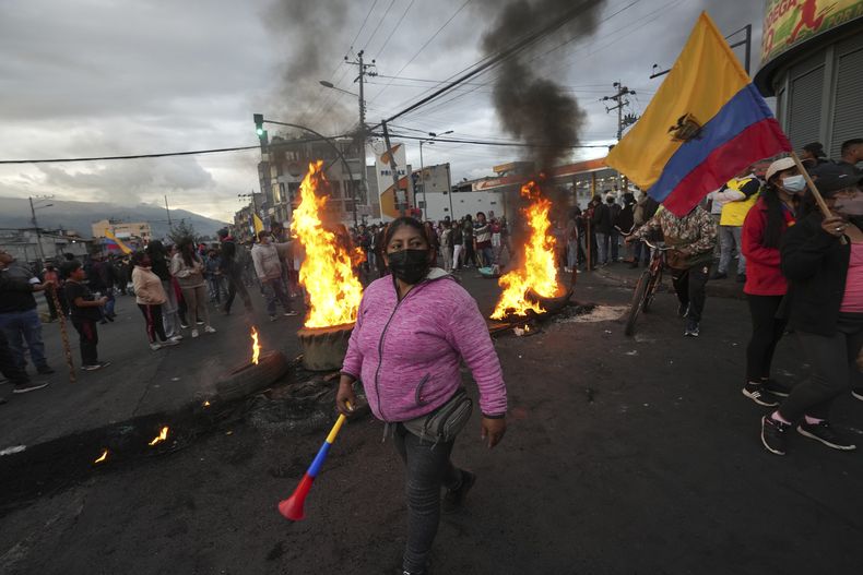 AMS-GEN ECUADOR-PROTESTAS INDÍGENAS