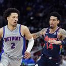 Bey luce al final; Pistons vencen a 76ers