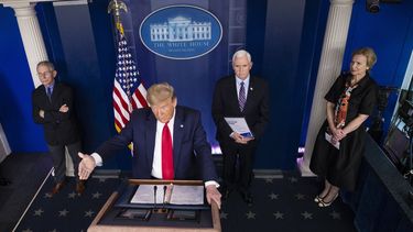 Informe diario sobre coronavirus: Trump a sus anchas