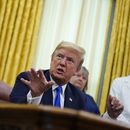 Trump veta medida para restringir sus acciones contra Irán