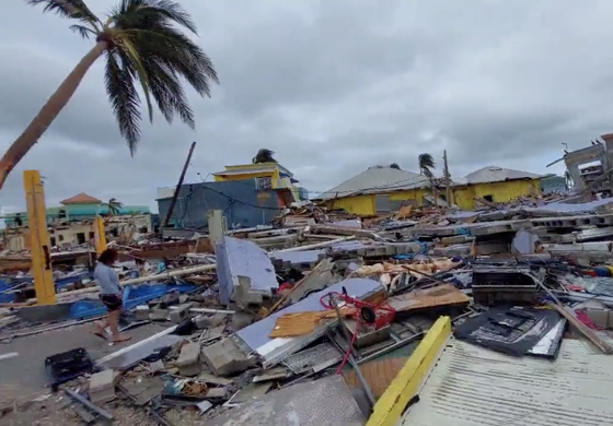 Huracán Ian: comienzan a salir imágenes en redes sociales de la devastación en Florida