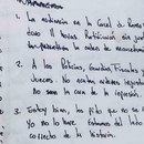 Leopoldo López envió un mensaje de puño y letra a sus seguidores