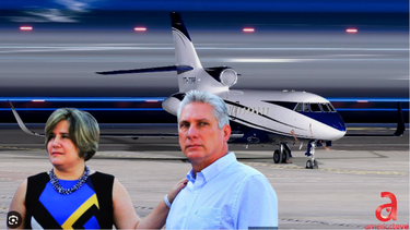 cuba compra lujoso avion privado para diaz-canel en mas de $10 millones