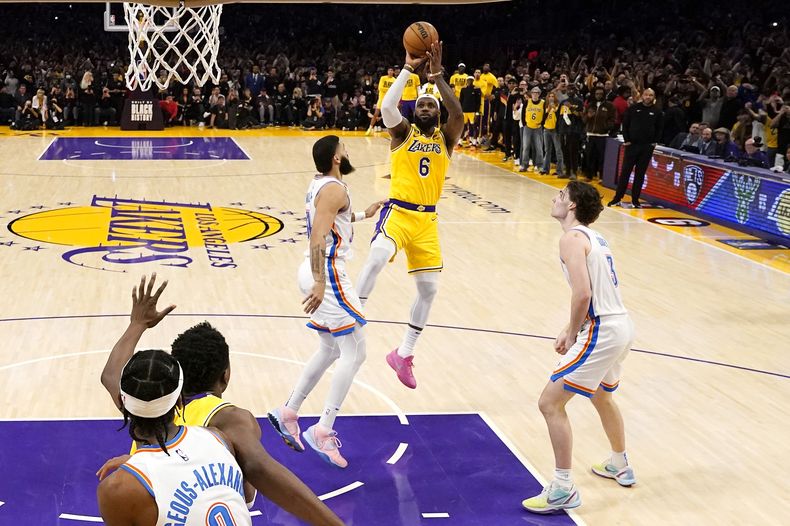DEP-BAS LEBRON-RÉCORD