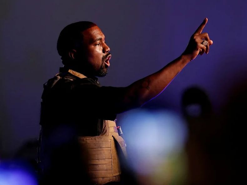El rapero Kanye West REUTERS/Randall Hill