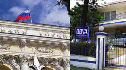 banco central de cuba cancela la licencia del banco espanol bbva , mientras  que aprueba  permiso al banco ruso novikombank