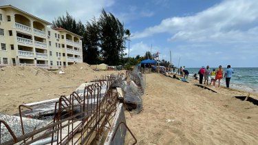 drna culmina nuevo deslinde de la zona maritimo terrestre en el condominio sol y playa en rincon