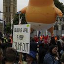 Globo de Trump Bebé vuela por el mundo