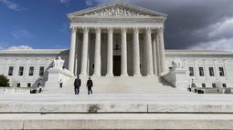 ARCHIVO - El edificio de la Corte Suprema de Estados Unidos en Washington, el 28 de marzo de 2017. (AP Foto/J. Scott Applewhite/Archivo)