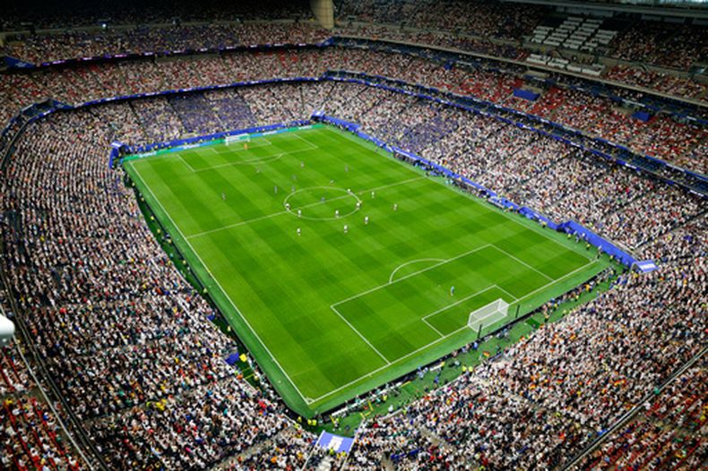 Vista del estadio durante el partido entre Alemania y Curazao por el Grupo E del Mundial, el domingo 14 de junio de 2026, en Houston. (AP Foto/Michael Wyke)