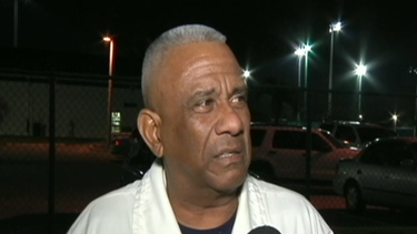 discusion entre arbitro de beisbol y padre de pequeno en parque de hialeah gardens