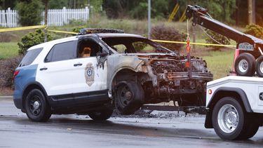la policia de carolina del norte mata a presunto incendiario