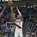 Simons anota 45 puntos y lidera a Portland ante Utah