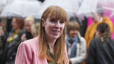 ARCHIVO - Angela Rayner, vice primera ministra de Reino Unido, asiste al festival South by SouthWest London (SXSW London), en Shoreditch, Londres, el 5 de junio de 2025. (AP Foto/Kirsty Wigglesworth, Pool, archivo)
