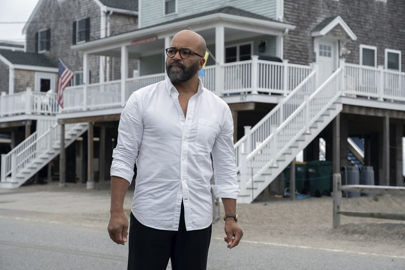 En esta imagen proporcionada por MGM, Jeffrey Wright en una escena de American Fiction. (Claire Folger/MGM-Orion vía AP)