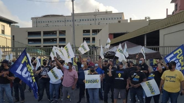 unos 500 trabajadores de la utier regresan a la calle para protestar contra luma energy