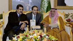 maduro y principe saudi hablan de petroleo