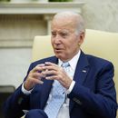 El presidente Joe Biden en la Oficina Oval de la Casa Blanca en Washington el 5 de octubre de 2023. (Foto AP /Evan Vucci)