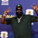 James Harden llega previo al inicio de la Final de la Copa del Mundo entre España y Argentina, el domingo 29 de julio de 2026, en East Rutherford, Nueva Jersey, cerca de Nueva York. (AP Foto/Adam Hunger)