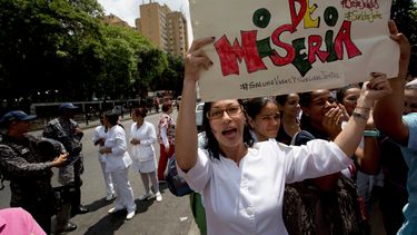 Crisis del sector salud desata protestas en Venezuela