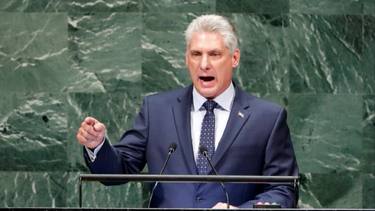 diaz canel descarta en la onu que vaya a ser el reformador de cuba
