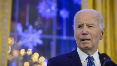 El presidente Joe Biden en un evento en la Casa Blanca en Washington, el 16 de diciembre del 2024. (AP foto/Rod Lamkey, Jr.)