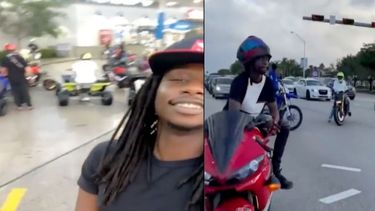 un tiroteo que involucro a motociclistas en broward dejo un muerto y un herido