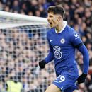 ARCHIVO - El delantero Kai Havertz celebra tras un gol para Chelsea en el partido contra Crystal Palace en la Liga Premier inglesa, el domingo 15 de enero de 2023, en Londres. (AP Foto/David Cliff)