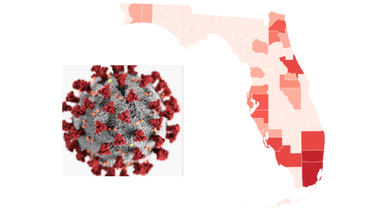 suben a mas de 300 los casos de covid-19 en florida. hay 76 en miami-dade y 80 en broward