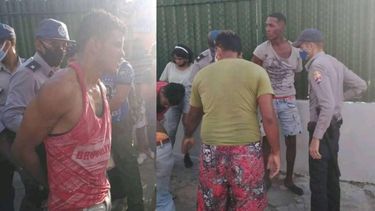 arrestan a dos jovenes que se dedicaban a arrebatar cadenas en el barrio de san miguel del padron