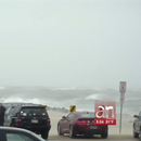 El huracán Dorian tocó tierra en la madrugada de este viernes en Cabo Hatteras, una isla frente a la costa de Carolina del Norte