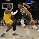 Giannis anota 44 y guía a Bucks a victoria sobre Lakers