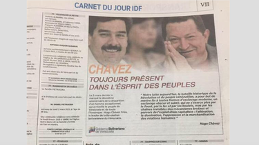 maduro gasta en prensa extranjera y se promociona con la excusa de chavez