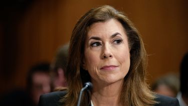 Tammy Bruce en el Congreso en Washington el 19 de noviembre del 2025. (AP foto/Julia Demaree Nikhinson)