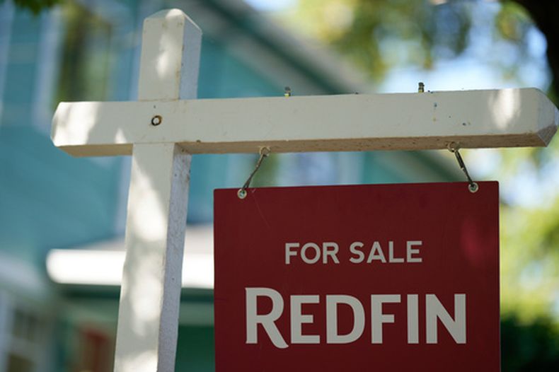 Una casa en venta en Portland, Oregon, el 11 de julio del 2025. (AP foto/Jenny Kane)