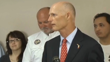 gobernador rick scott  anuncia su apoyo al magnate donald trump