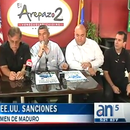 Exigen sanciones contra régimen de Maduro
