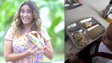 actriz cubana tahimi alvarino en el centro de la polemica por promocionar meriendas  escolares en dolares para los ninos cubanos  