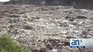 americateve | Un inmenso vertedero frente al Residencial de Tarara en La Habana está provocando cada vez más enfermedades respiratorias en los habitantes de la zona.