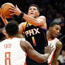 Con 30 puntos de Booker, Suns superan 124-109 a Rockets